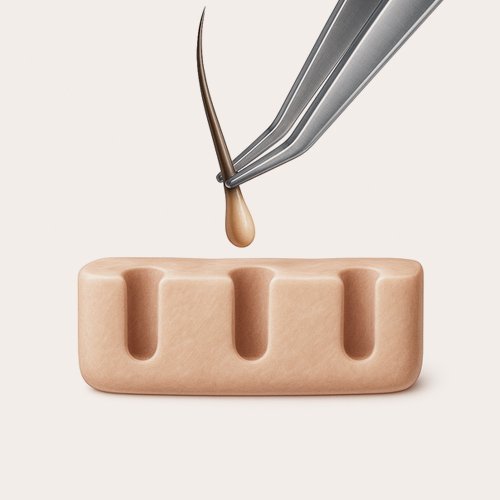  <span class="lte-header lte-h6"> careful implantation<br />
of the grafts </span> 